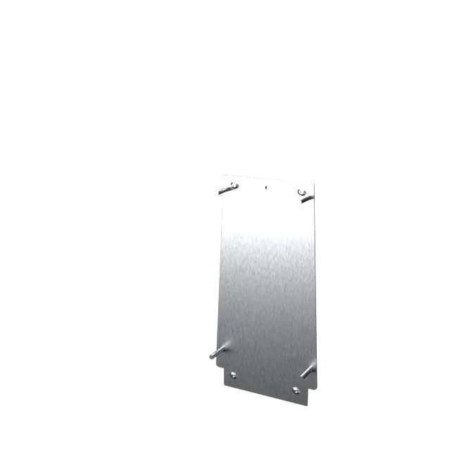 FleXmount EvBox Elvi Adapterplatte Wetterschutz Dach