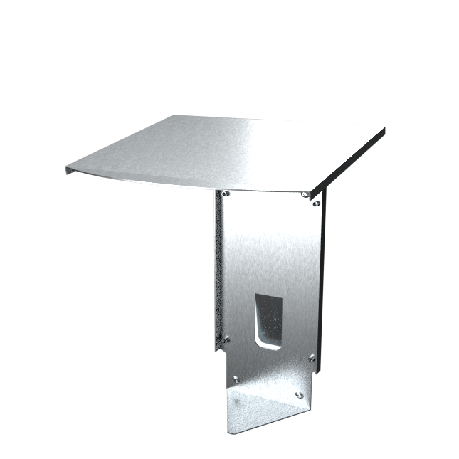 FleXmount Easee home Adapterplatte Wetterschutz Dach