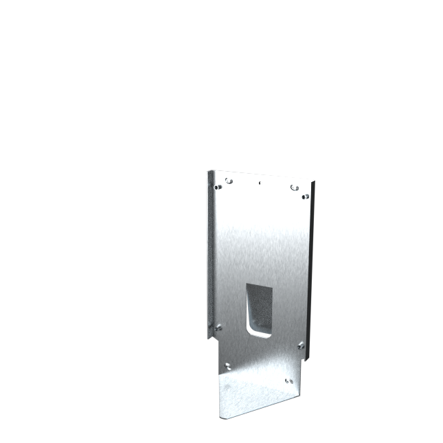 FleXmount Easee home Adapterplatte Wetterschutz Dach