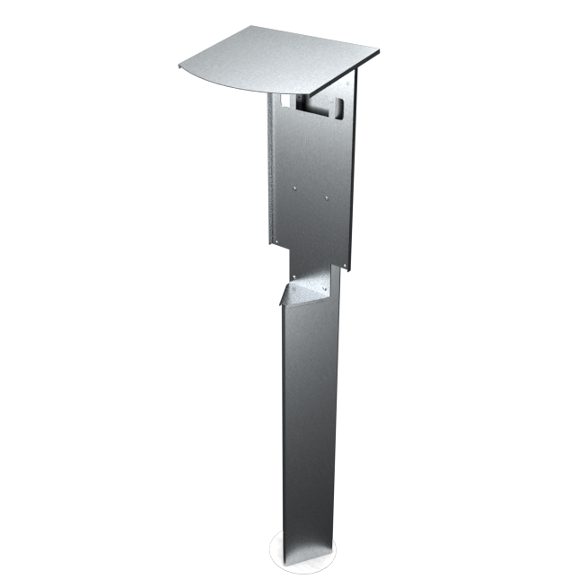 FleXmount Keba KC P30 Solaredge EV Charger komplett Stele Halterung Ständer