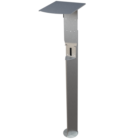 FleXmount Mennekes 4you 4business Amtron Standfuß Wallbox komplett Stele Halterung Ständer