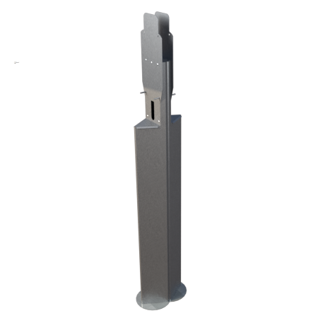 FleXmount Mennekes 4you Amtron komplett Stele twin Doppel Halterung Ständer Gewerbe Firma öffentlich