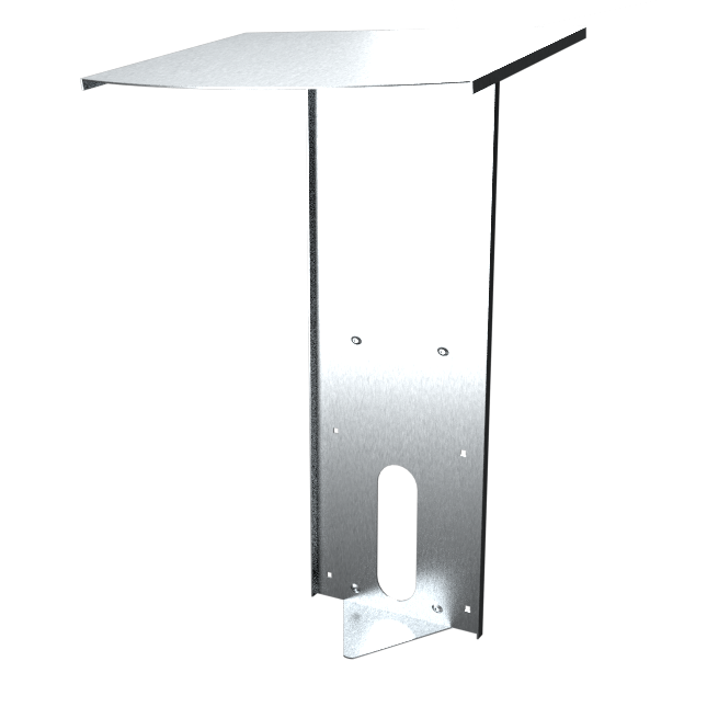 FleXmount Mennekes Amtron light premium Adapterplatte Wetterschutz Dach
