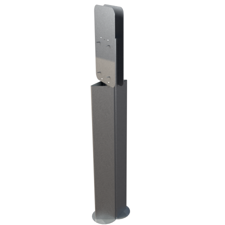 FleXmount SMA EVC22 eCharger komplett Stele twin Doppel Halterung Ständer Gewerbe Firma öffentlich