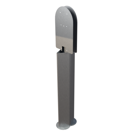 FleXmount Schneider EVlink Pro komplett Stele twin Doppel Halterung Ständer Gewerbe Firma öffentlich