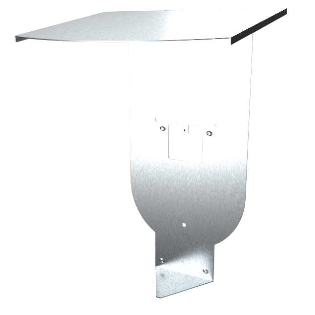 FleXmount VW Seat Skoda Elli Wallbox Charger Adapterplatte Wetterschutz Dach