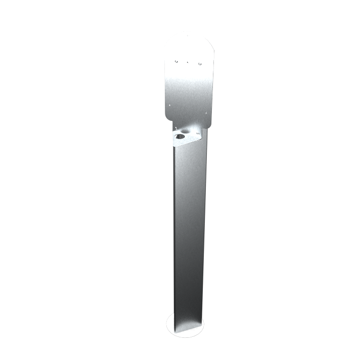 FleXmount Zappi myenergi Standfuß Wallbox komplett Stele Halterung Ständer
