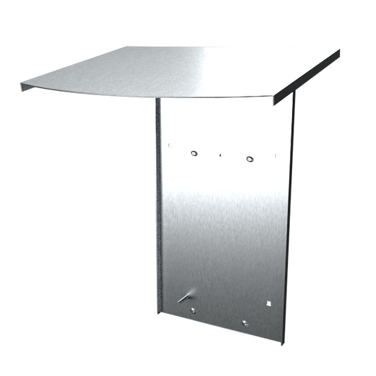 FleXmount Alfen pro line s-line Adapterplatte Wetterschutz Dach