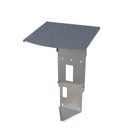 FleXmount Fronius Wattpilot 2.0 Adapterplatte Wetterschutz Dach