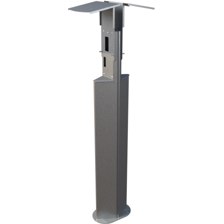 FleXmount Fronius Wattpilot 2.0 Standfuß Wallbox komplett Stele twin Doppel Halterung Ständer Gewerbe Firma öffentlich