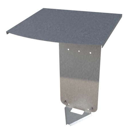 FleXmount Hager witty one plus pro Adapterplatte Wetterschutz Dach