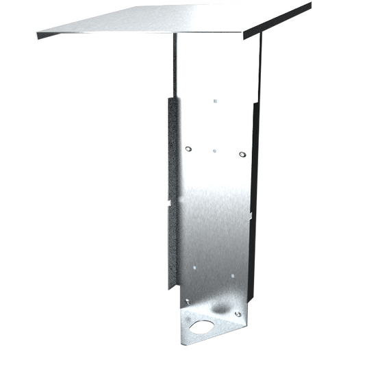 FleXmount Innogy ebox control Adapterplatte Wetterschutz Dach