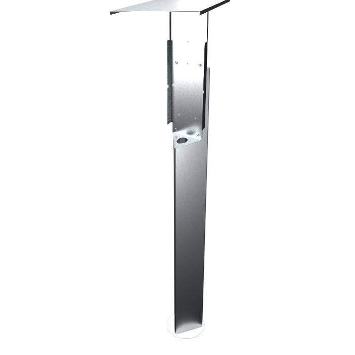 FleXmount Innogy ebox komplett Stele Halterung Ständer