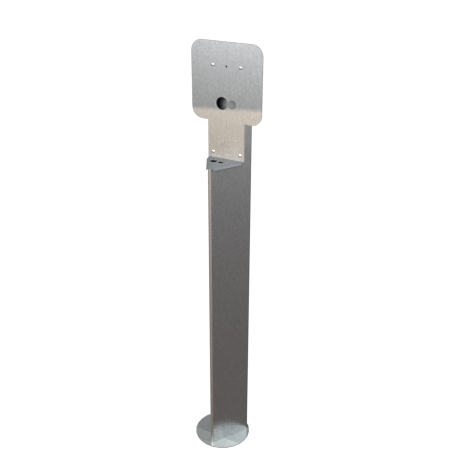 Flexmount Standfuß für Juice Charger ME Wallbox – Edelstahl V2A Komplettsäule mit/ohne Dach