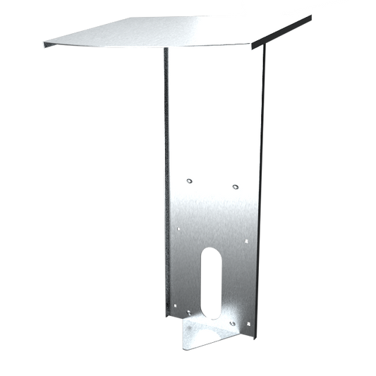 FleXmount Mennekes Amtron light premium Adapterplatte Wetterschutz Dach