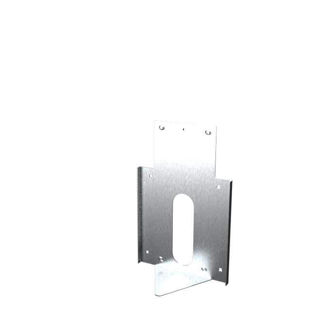 FleXmount Mennekes Amtron light premium Adapterplatte Wetterschutz Dach