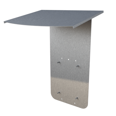 FleXmount SMA EVC22 eCharger Adapterplatte Wetterschutz Dach