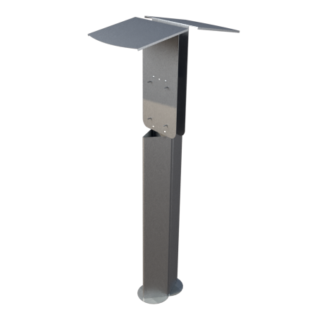 FleXmount SMA EVC22 eCharger komplett Stele twin Doppel Halterung Ständer Gewerbe Firma öffentlich