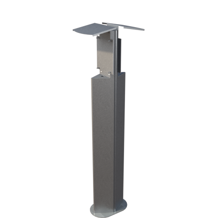 FleXmount Solaredge one EV Charger 22 komplett Stele twin Doppel Halterung Ständer Gewerbe Firma öffentlich