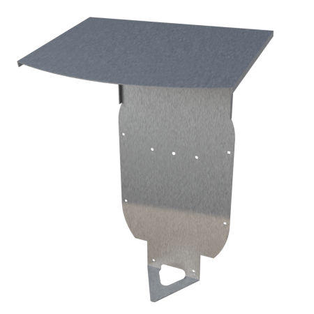 FleXmount Vestel EVC04 eon drive vBox Adapterplatte Wetterschutz Dach