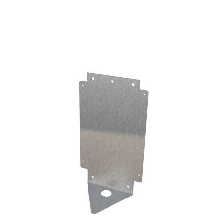 FleXmount Zaptec Go 2 Adapterplatte Wetterschutz Dach